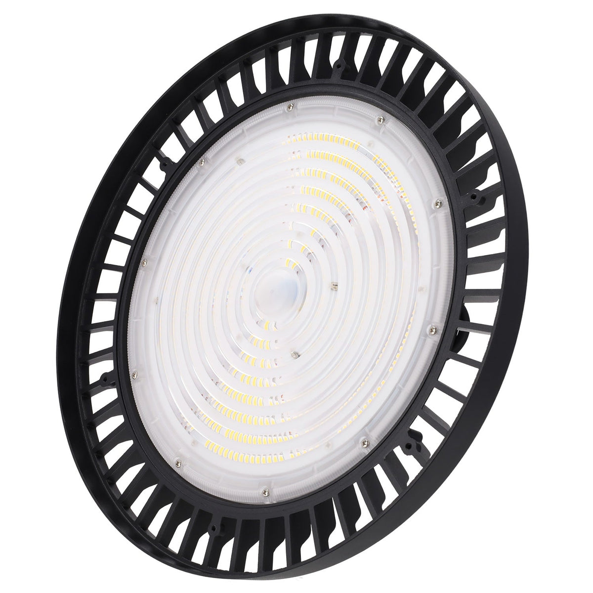 Campana industrial LED 200W 34.000 lm ángulo ajustable IP65