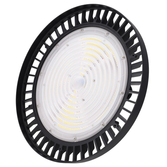 Campana industrial LED 200W 34.000 lm ángulo ajustable IP65