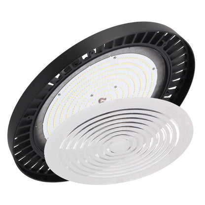 Campana industrial LED 200W 34.000 lm ángulo ajustable IP65