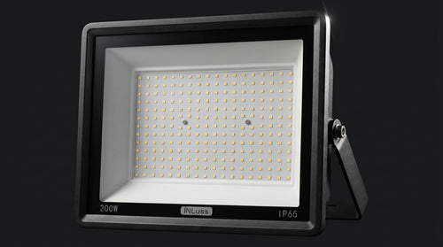 INLuss® Proyector LED 200W | IP65 Industrial | Certificado CE | 20,000 lm | 6500K | Garantía de 3 años