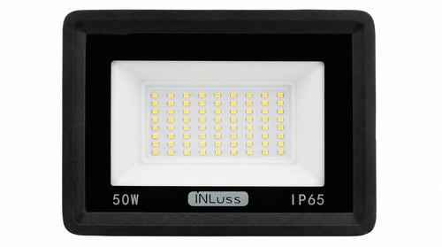 INLuss® LED Floodlight 50W | IP65 | CE Certified | 5000lm | 110 lm/W | 6500K | 3-Year Warranty