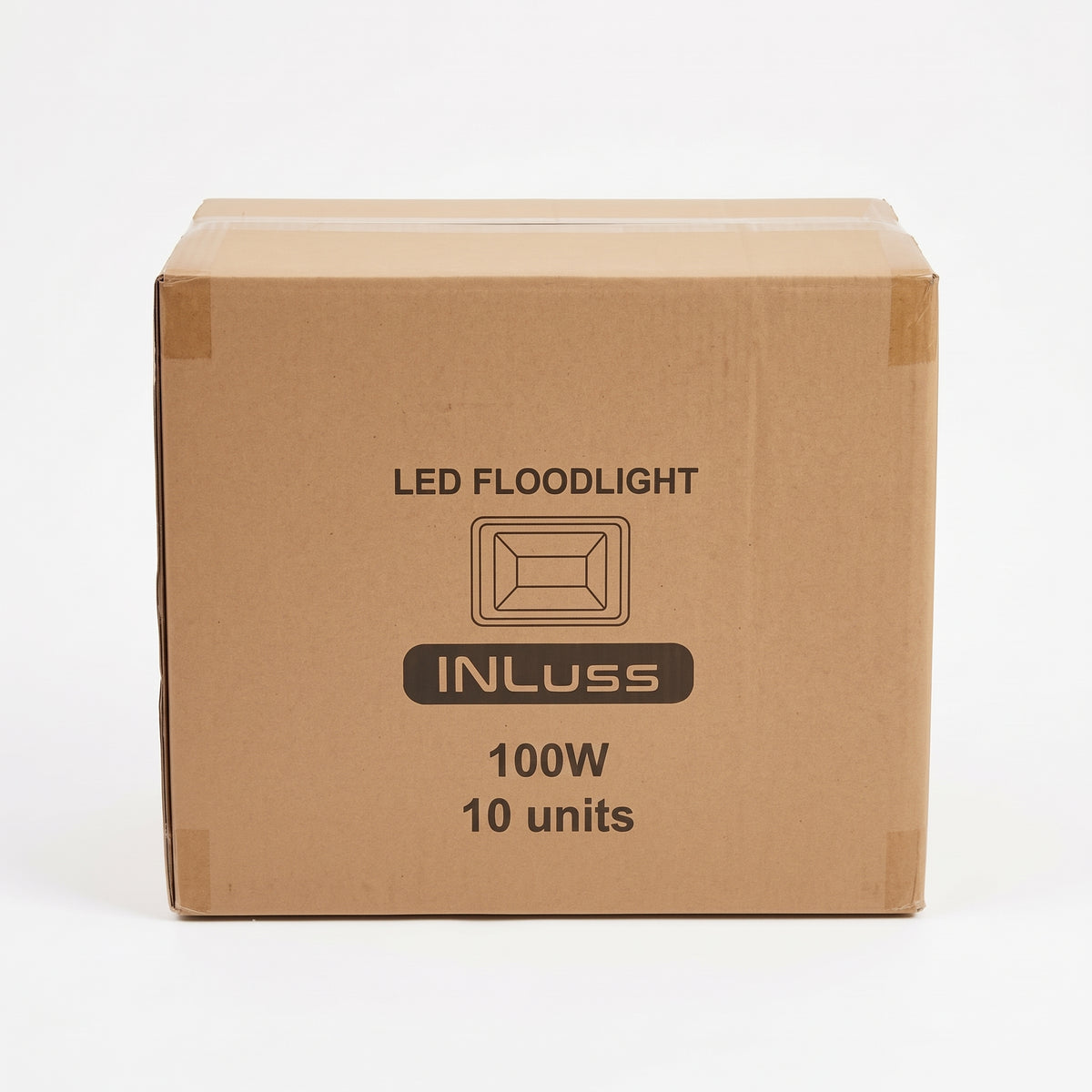 Foco LED Exterior 100W IP65 INLuss® – 10.000 lm, Luz Fría 6500K, Certificado CE