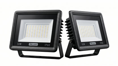 Foco LED Exterior 50W IP65 INLuss® – 5.500 lm, Luz Fría 6500K, Certificado CE