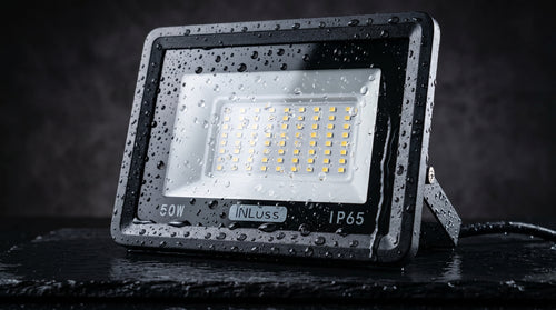 INLuss® Proyector LED 50W | IP65 Exterior | Certificado CE | 5,000 lm | 6500K | Garantía de 3 años