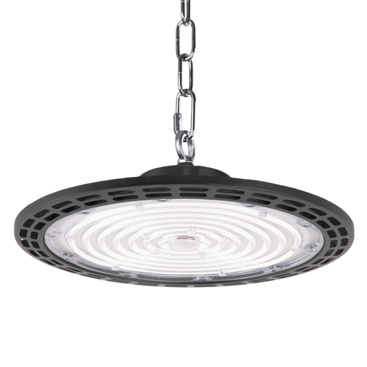 Campana industrial LED UFO 200W 190 lm/W regulable 0-10V 5000K