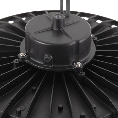 Campana industrial LED UFO 200W 190 lm/W regulable 0-10V 5000K
