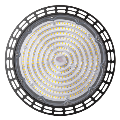 Campana industrial LED UFO 200W 190 lm/W regulable 0-10V 5000K
