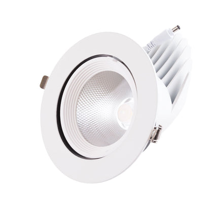 Pack 2 uds · Downlight LED redondo orientable 35W 5.250 lm – Blanco neutro 4000K