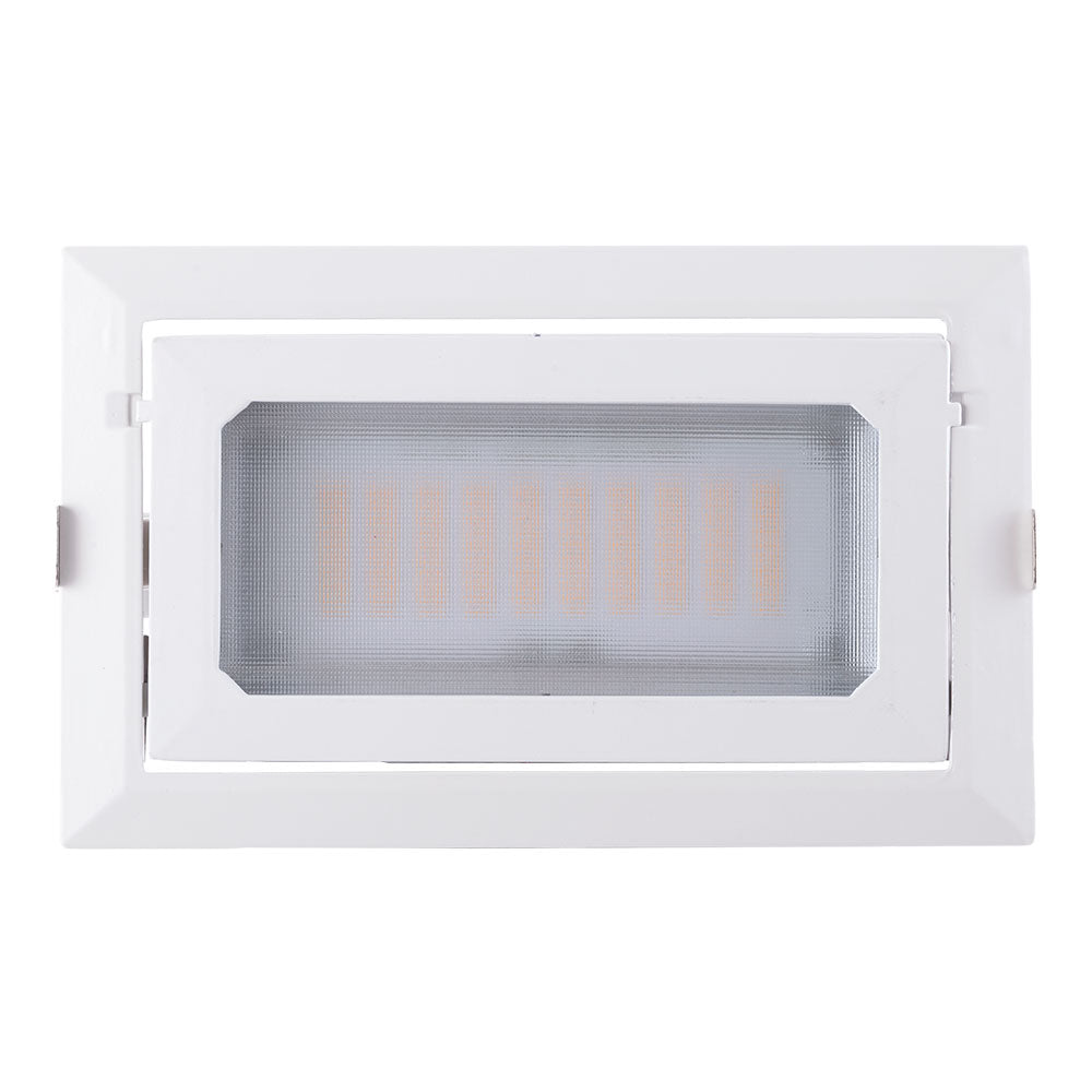 Pack 2 uds · Downlight LED rectangular orientable 50W 8.000 lm