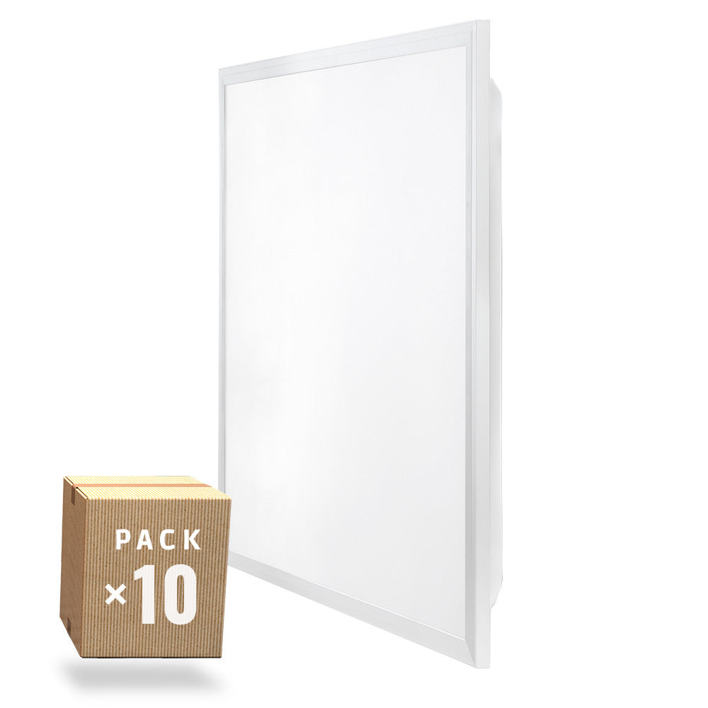 Pack 10 paneles LED 60x60 40W 4.400 lm UGR19 – Blanco frío 6000K