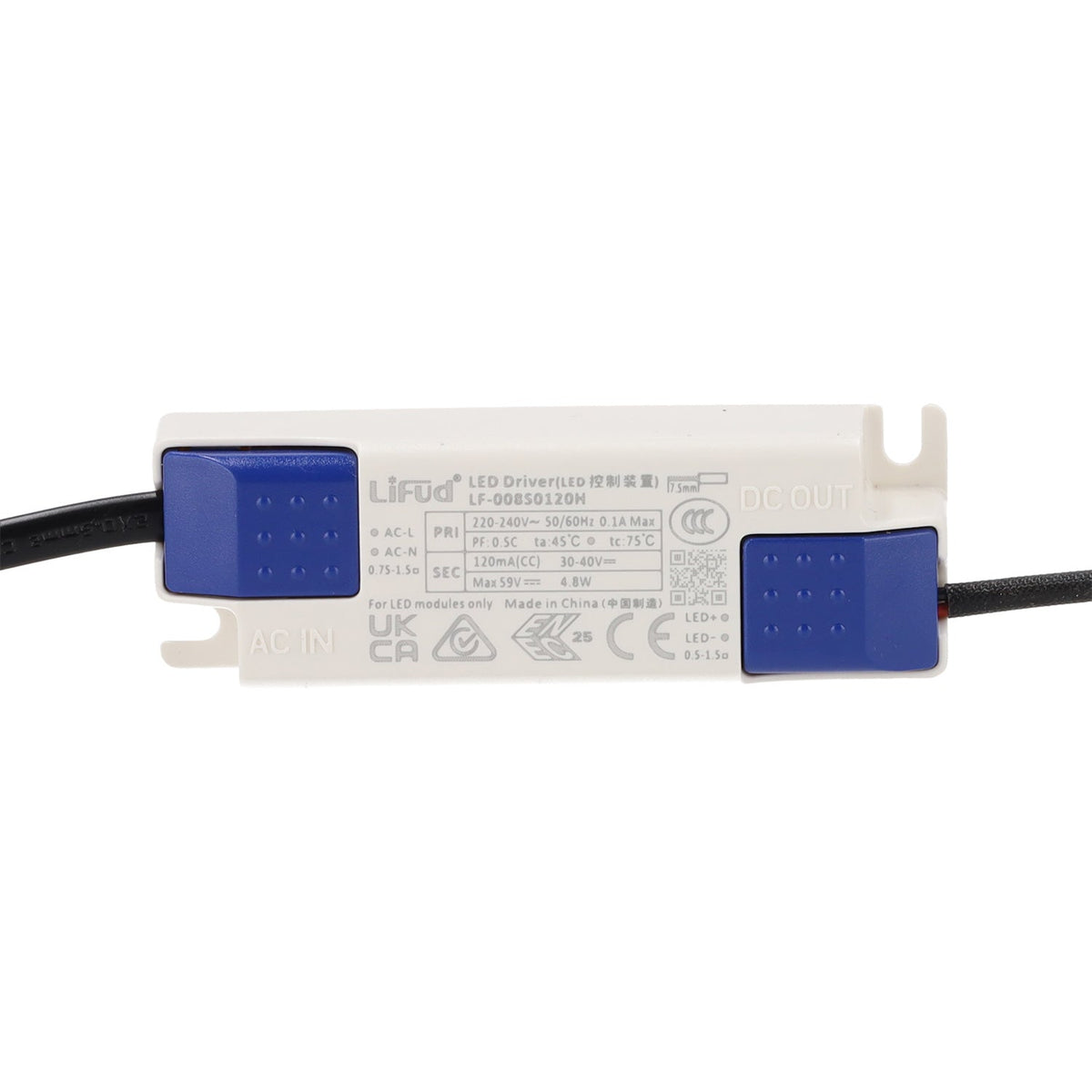 Pack 2 uds · Mini foco empotrable LED COB 5W orientable Ø50 mm 3000K