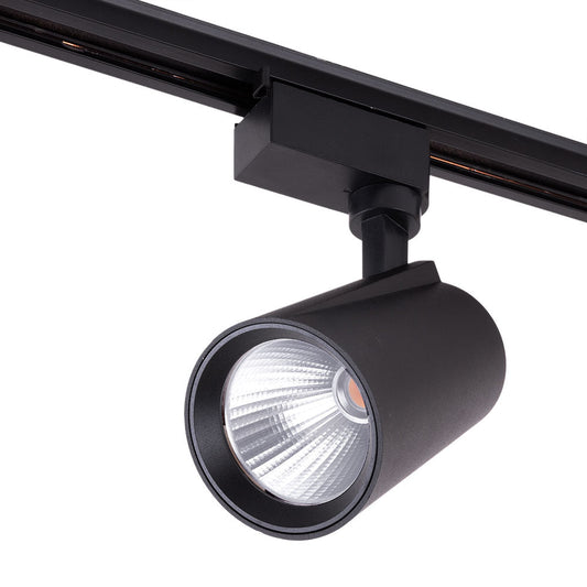 Pack 3 uds · Foco de carril monofásico LED 30W 2.700 lm Lumiastra – Blanco neutro 4200K