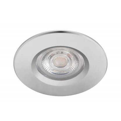 Pack 6 downlights LED Philips Dive 5,5W IP65 cromado 2700K