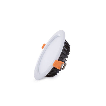 Pack 4 downlights LED 24W IP65 para baño y cocina 6000K